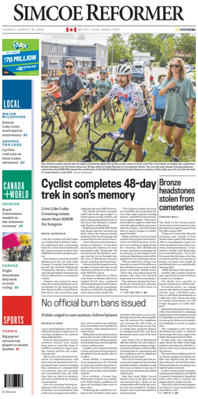 Cover of Simcoe Reformer