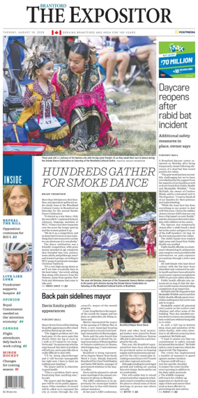 Cover of The Expositor (Brantford)