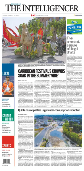 Cover of The Intelligencer (Belleville)