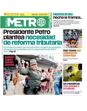 Cover of Publimetro Cali