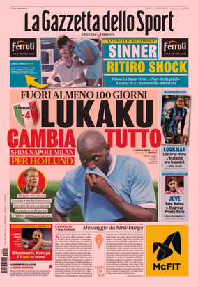 Cover of La Gazzetta dello Sport - Bologna