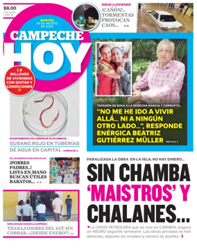 Cover of Campeche Hoy