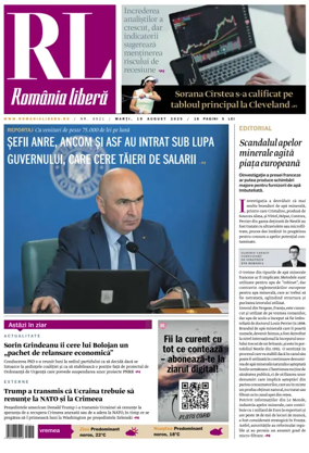 Cover of Romania Libera