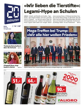 Cover of 20 Minuten - Bern