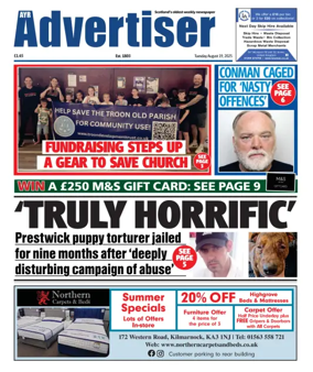 Cover of Ayr Advertiser