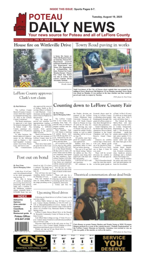 Cover of Poteau Daily News