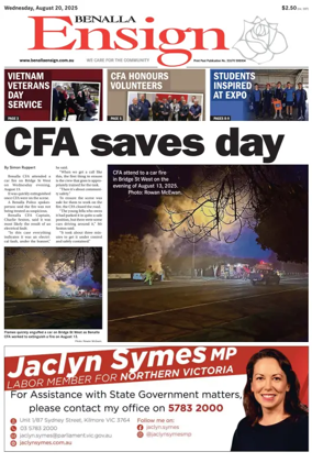 Cover of Benalla Ensign