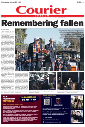 Cover of The Cobram Courier