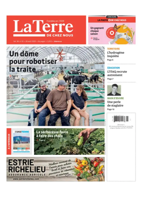 Cover of La Terre de chez nous