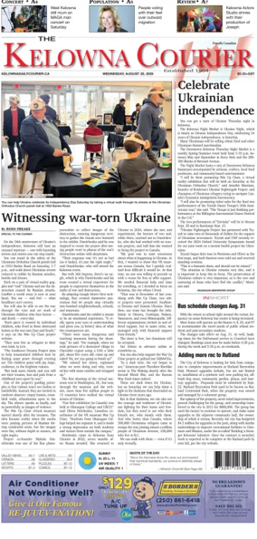 Cover of The Daily Courier