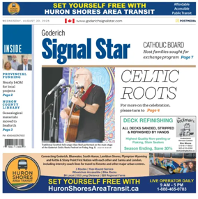 Cover of The Goderich Signal-Star