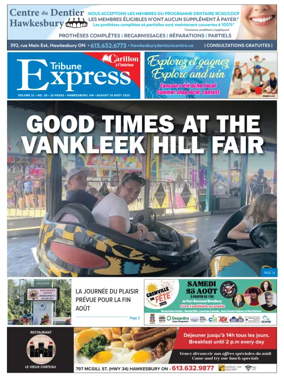 Cover of Tribune Express