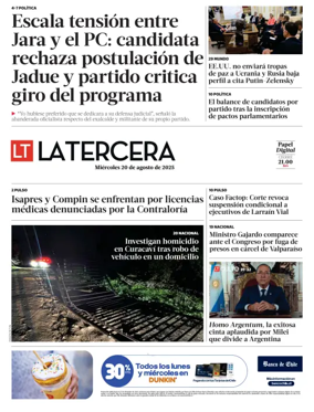 Cover of La Tercera