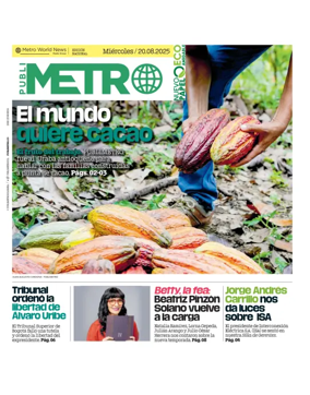 Cover of Publimetro Medellin