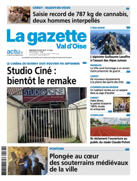Cover of La Gazette Val d'Oise
