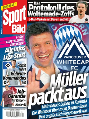 Cover of Sport BILD