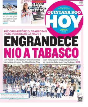 Cover of Quintana Roo Hoy