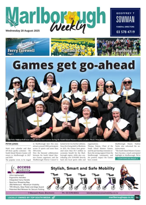 Cover of Marlborough Weekly