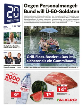 Cover of 20 Minuten - Bern