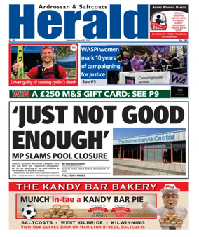 Cover of Ardrossan & Saltcoats Herald