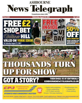 Cover of Ashbourne News Telegraph