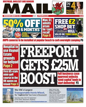 Cover of Bangor Mail