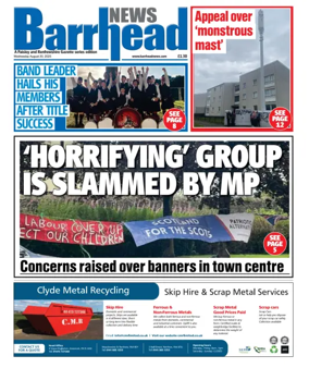 Cover of Barrhead News
