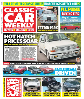 Cover of Classic Car Weekly (UK)