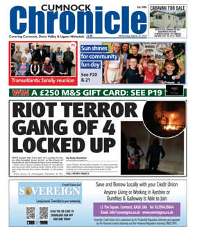 Cover of Cumnock Chronicle
