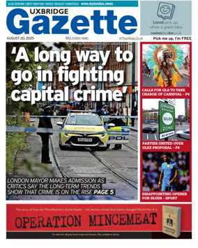 Cover of Harefield Gazette
