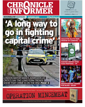 Cover of Hayes & Harlington Gazette