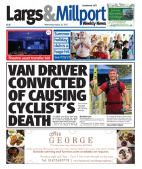 Cover of Largs & Millport Weekly News