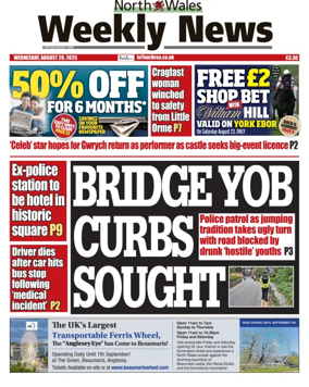Cover of North Wales Weekly News