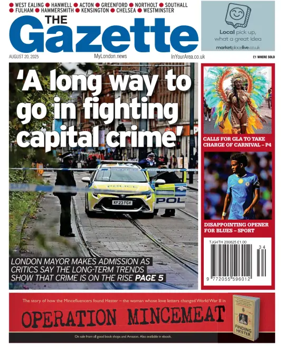 Cover of Ruislip & Eastcote & Northwood Gazette