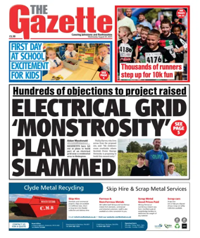 Cover of The Gazette (Scotland)
