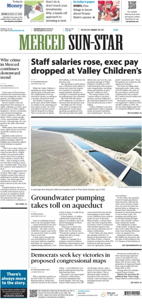 Cover of Merced Sun-Star