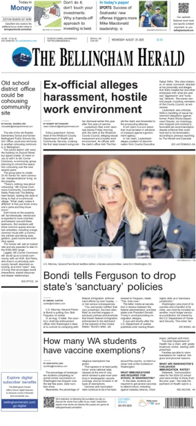 Cover of The Bellingham Herald