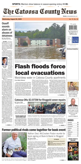 Cover of The Catoosa County News