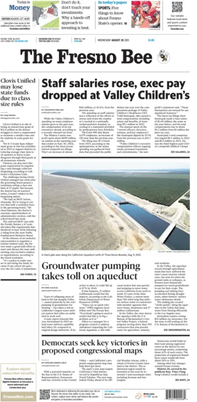 Cover of The Fresno Bee