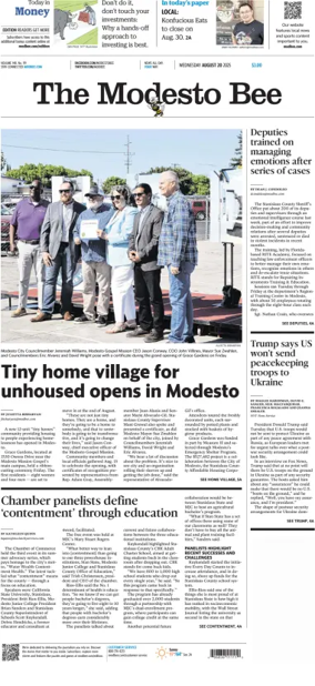 Cover of The Modesto Bee