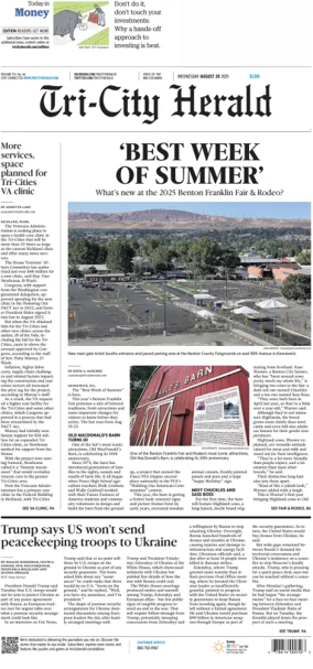 Cover of Tri-City Herald