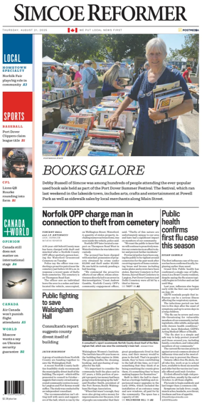 Cover of Simcoe Reformer