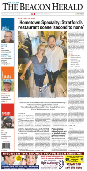 Cover of The Beacon Herald