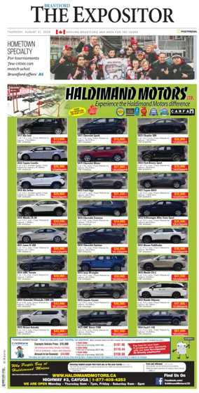 Cover of The Expositor (Brantford)