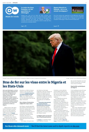 Cover of Deutsche Welle (French Edition)