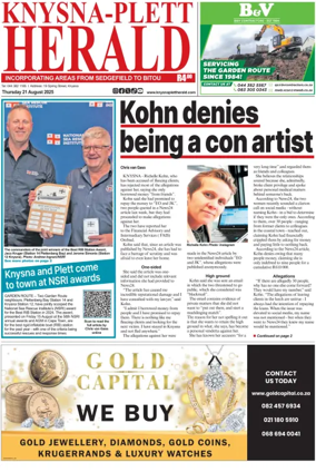 Cover of Knysna-Plett Herald