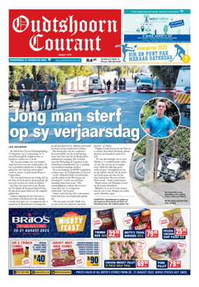 Cover of Oudtshoorn Courant