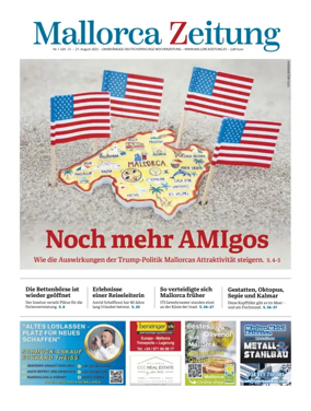 Cover of Mallorca Zeitung