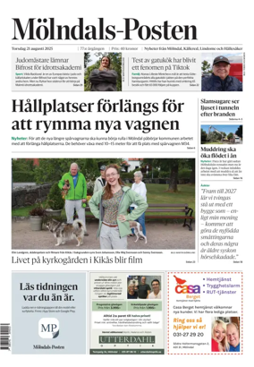 Cover of Mölndals-Posten