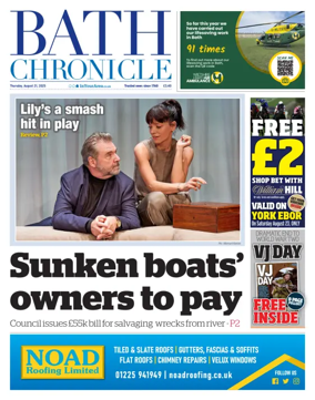Cover of Bath Chronicle